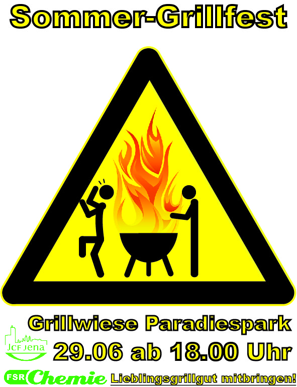 Grillfest Plakat überarbeitet