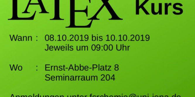 LaTeX-Kurs 2019