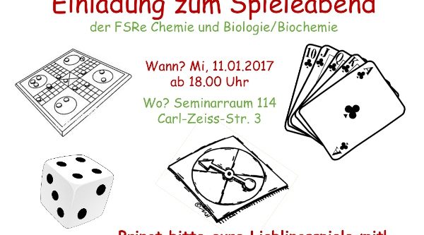 Spieleabend am 11.01.17